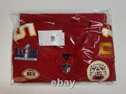 Large 44 Mahomes #15 Super Bowl LVIII 58 Vapor FUSE Elite Jersey Red Chiefs