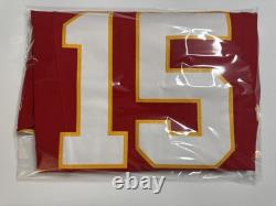 Large 44 Mahomes #15 Super Bowl LVIII 58 Vapor FUSE Elite Jersey Red Chiefs