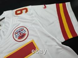 Large Chris Jones #95 Vapor FUSE Jersey Super Bowl LIX 59 Elite Quality Chiefs