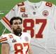 Large Travis Kelce #87 Vapor Fuse Jersey Super Bowl Lix 59 Chiefs Authentic