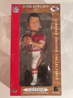 Len Dawson #16 Kansas City Chiefs Super Bowl MVP Bobble BobbleHead #'d 5000 NEW