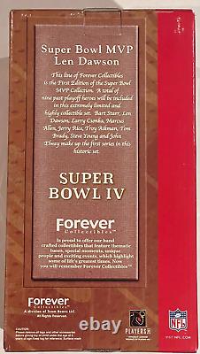 Len Dawson #16 Kansas City Chiefs Super Bowl MVP Bobble BobbleHead #'d 5000 NEW