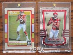 Lot Of 7 Patrick Mahomes Rookie Cards 2017 Kansas City Chiefs Mvp Super Bowl