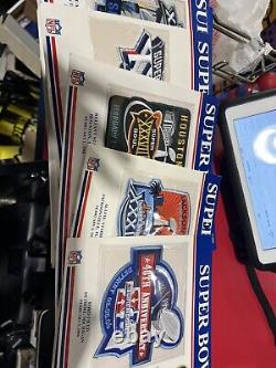 Lot Of NFL Super Bowl Champions Patches