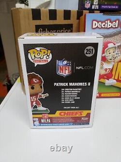 Lot of 3 KC Chiefs 2023 Regular Szn & Superbowl 58 Little People + Mahomes Funko