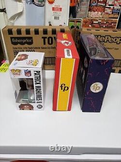 Lot of 3 KC Chiefs 2023 Regular Szn & Superbowl 58 Little People + Mahomes Funko