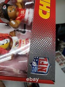 Lot of 3 KC Chiefs 2023 Regular Szn & Superbowl 58 Little People + Mahomes Funko