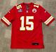 Mahomes Nfl Kansas City Chiefs Super Bowl Football Jersey Nike Red Size Small