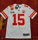 Mahomes Nike Limited Jersey Super Bowl Lvii Captain Sz Small Authentic