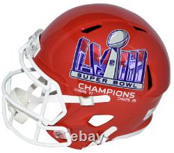 Mecole Hardman Signed Kansas City Chiefs Super Bowl LVIII Full Size Helmet Gw Td