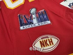 Medium 40 Mahomes #15 Super Bowl LVIII 58 Vapor FUSE Elite Jersey Red Chiefs