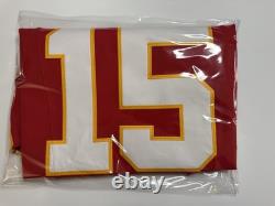 Medium 40 Mahomes #15 Super Bowl LVIII 58 Vapor FUSE Elite Jersey Red Chiefs