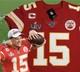 Medium 40 Patrick Mahomes #15 Vapor Elite Jersey Red Super Bowl 54 Liv Chiefs