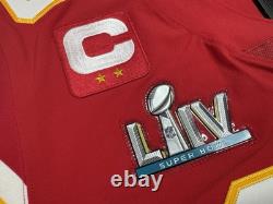 Medium 40 Patrick Mahomes #15 Vapor Elite Jersey Red Super Bowl 54 LIV Chiefs