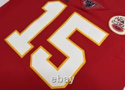 Medium 40 Patrick Mahomes #15 Vapor Elite Jersey Red Super Bowl 54 LIV Chiefs