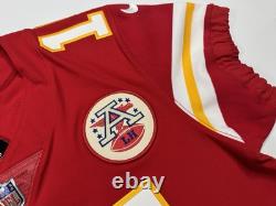 Medium 40 Patrick Mahomes #15 Vapor Elite Jersey Red Super Bowl 54 LIV Chiefs