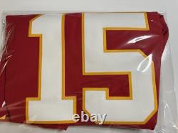 Medium 40 Patrick Mahomes #15 Vapor Elite Jersey Red Super Bowl 54 LIV Chiefs
