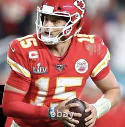 Medium Patrick Mahomes Vapor Limited Jersey Super Bowl LIV 54 Stitched Chiefs