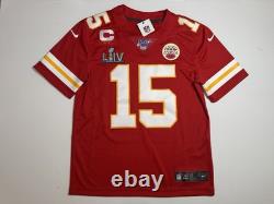 Medium Patrick Mahomes Vapor Limited Jersey Super Bowl LIV 54 Stitched Chiefs