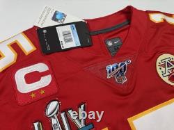 Medium Patrick Mahomes Vapor Limited Jersey Super Bowl LIV 54 Stitched Chiefs