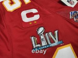 Medium Patrick Mahomes Vapor Limited Jersey Super Bowl LIV 54 Stitched Chiefs