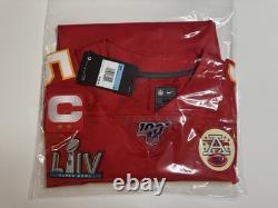 Medium Patrick Mahomes Vapor Limited Jersey Super Bowl LIV 54 Stitched Chiefs
