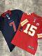 Men's Chiefs Patrick Mahomes & 49ers Cj Stroud Jersey Bundle Size M New Stitch