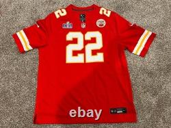 Men's Nike Kansas City Chiefs Trent McDuffie Red Super Bowl LVIII Jersey XL