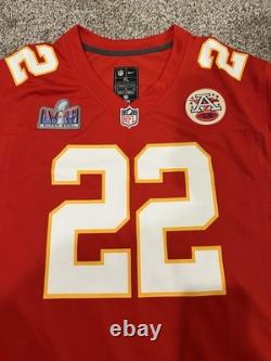 Men's Nike Kansas City Chiefs Trent McDuffie Red Super Bowl LVIII Jersey XL