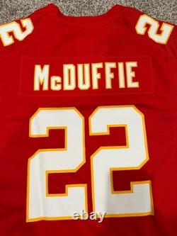Men's Nike Kansas City Chiefs Trent McDuffie Red Super Bowl LVIII Jersey XL