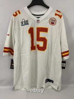Men's PATRICK MAHOMES Kansas City Chiefs SUPER BOWL LIV Nike Game Jersey XXL