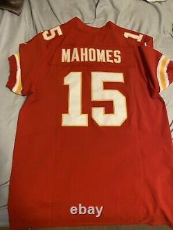 Mens NWOT Patrick Mahomes Kansas City Chiefs Super Bowl 55 Jersey Size 40/medium