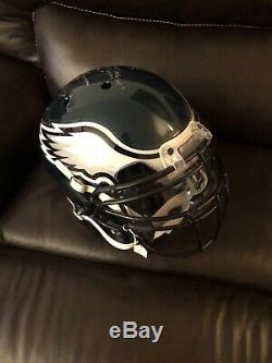 Mike Vick Game Worn Helmet Chiefs 49ers Super Bowl Memorbilia NFL