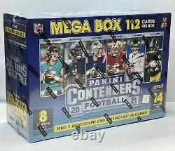 NEW 2021 Panini Contenders Football NFL Mega Box (112 Cards Per Box) Autos