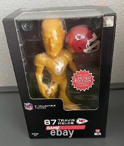NEW! 6 NFL Game Changers TRAVIS KELCE YELLOW VARIANT Figure Chiefs RARE SEALED