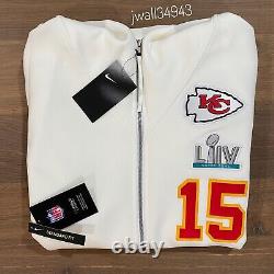 NEW Patrick Mahomes Kansas City Chiefs Nike NFL Super Bowl Opening Night Hoodie