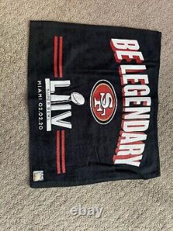 NEW! San Francisco 49ers vs Chiefs SGA 2/2/2020 Super Bowl LIV 54 Rally Towel