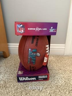 NEW SuperBowl LVII 57 Wilson Official Commemorative Football Chiefs v Eagles NOS
