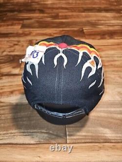 NEW Vintage Rare Kansas City Chiefs Super Bowl Champions LVIII Flame Sports Hat