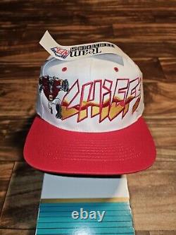 NEW Vintage Rare Kansas City Chiefs Team Heroes Sports Hat Cap Vtg Snapback