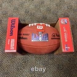 NFL Authentic Leather Wilson The Duke Football Super Bowl LVIII Chiefs 49ers