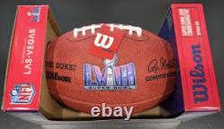 NFL Authentic Leather Wilson The Duke Football Super Bowl LVIII Chiefs 49ers