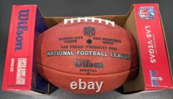 NFL Authentic Leather Wilson The Duke Football Super Bowl LVIII Chiefs 49ers
