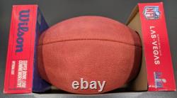 NFL Authentic Leather Wilson The Duke Football Super Bowl LVIII Chiefs 49ers