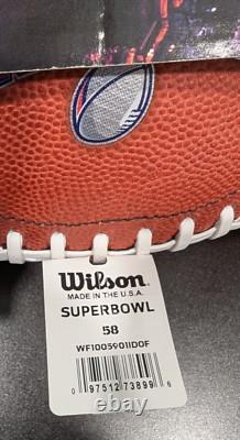 NFL Authentic Leather Wilson The Duke Football Super Bowl LVIII Chiefs 49ers
