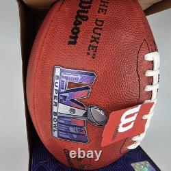 NFL Authentic Leather Wilson The Duke Football Super Bowl LVIII Chiefs Vs 49ers