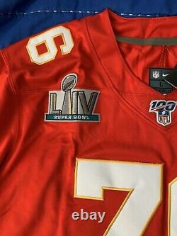 NFL Duvernay-Tardif Kansas City Chiefs Super Bowl Jersey NWT LARGE