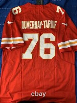 NFL Duvernay-Tardif Kansas City Chiefs Super Bowl Jersey NWT LARGE