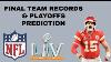 Nfl Final Records U0026 Playoff Prediction Chiefs Super Bowl Repeat