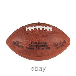 NFL Green Bay Packers Kansas City Chiefs Wilson Official Football Super Bowl 1